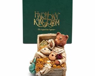 Harmony Kingdom Sheba’s Ship Treasure Jest Box Figurine, Limited #807/1750