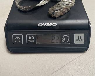 Milor Sterling Silver Braided Herringbone Necklace (2/4)