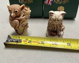 Harmony Kingdom Bush Baby TJNBU and Fluffy RW03CA by Peter Calvesbert, Boxes (5/5)