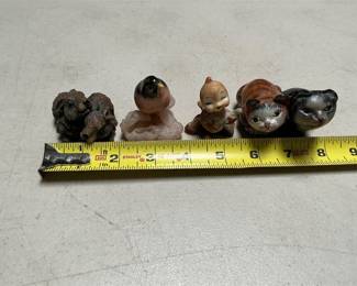 Animal Figurines with Rabbit and Cat Groups and Birds (4/4)