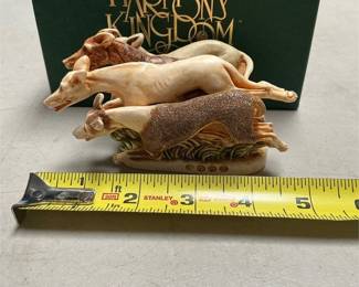 Harmony Kingdom Retired Racers Greyhound Box Figurine, TJLEGR (5/5)