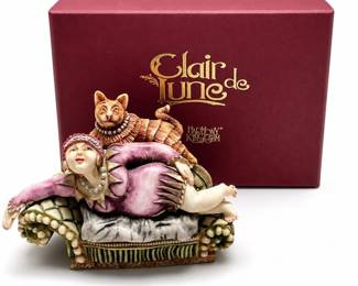 Harmony Kingdom Clair de Lune Kiki & Cat CLLECS, Numbered 0131/3600, Boxed