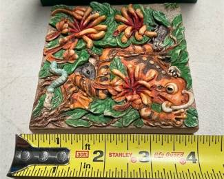 Harmony Kingdom A Frog’s Life PXGE3 Premiere Edition Tile, Signed, Boxed (5/5)