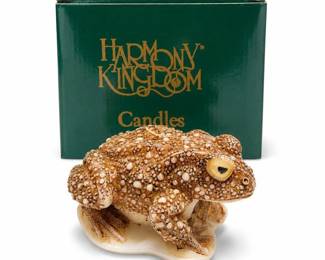 Harmony Kingdom Toad Candle with Box, Made in China