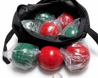 Bocce Ball Set with Carrying Bag