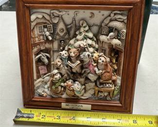 Harmony Kingdom Picturesque Mrs. Lillipurr’s Lodgings PXXMASLECA Relief Tile (5/5)