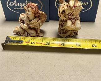 Harmony Kingdom Joie De Vivre and La Gardienne Angel Box Figurines (5/5)