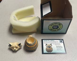 Harmony Kingdom Pot Bellys Septimus PBCSEP Calendar Cats Trinket Box (2/3)