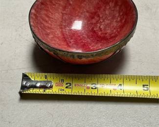 Chinese Mounted Footed Bowl with Dragons, Marked 紋銀 (Wen Yin) (5/5)