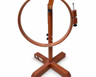 Norwood Wooden Quilting Hoop with Floor Stand