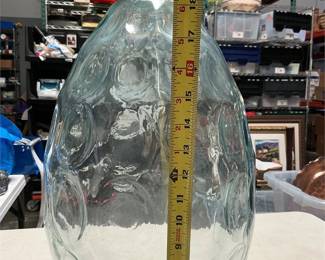 Vidrios San Miguel Recycled Glass Bottle Vase, Handmade in Spain (5/5)