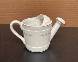 Lefton China KW6968 Ceramic Watering Can with Applied Flowers (2/3)
