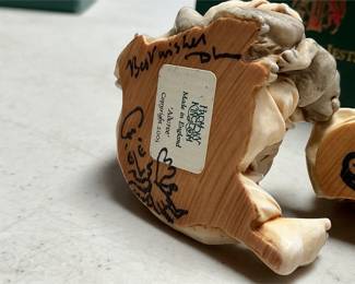 Harmony Kingdom Adoree Angel and Cat Box ANSE03, Signed Best Wishes, Box (3/5)