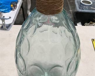 Vidrios San Miguel Recycled Glass Bottle Vase, Handmade in Spain (4/5)