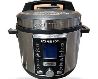 Gourmia Express Pot GPC965 Electric Pressure Cooker with Manual