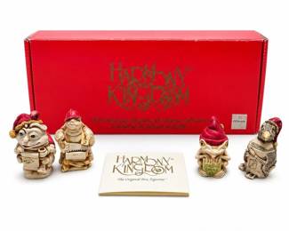 Harmony Kingdom 1998 Holiday Ornament Set TJZSE98