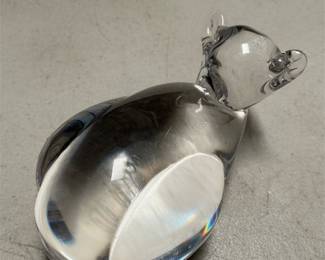 Marcolin Art Crystal Reclining Cat Figurine (6/6)