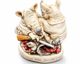 Harmony Kingdom Nose Bleed Box Figurine, TJBB00, Black Box Series, with Box