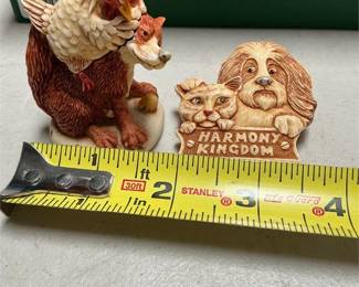 Harmony Kingdom Peaceable Kingdom RW03FC and Cat and Dog Pin, 2003 Royal Watch (5/5)
