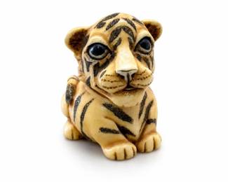 Pot Bellys “Tabby” Tiger Trinket Box, PBBTI