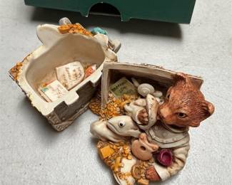 Harmony Kingdom Sheba’s Ship Treasure Jest Box Figurine, Limited #807/1750 (4/5)