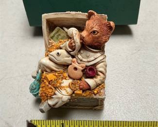 Harmony Kingdom Sheba’s Ship Treasure Jest Box Figurine, Limited #807/1750 (5/5)