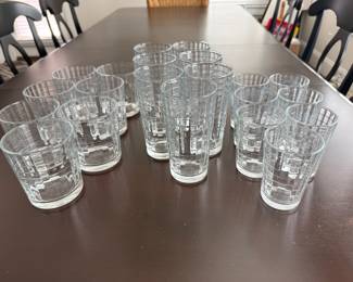 Libby glass ware . 7 Rocks, 7 juice, 7 water. Price -$10.00
