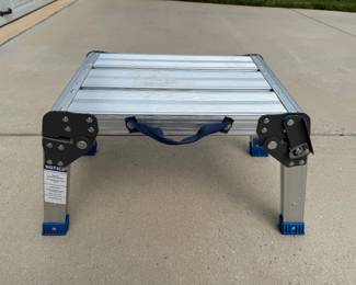Like new Collapsible Haul Master working platform. Like new. H- 13". Price - $36.00