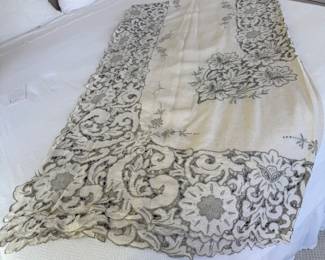Antique tablecloth. 110 x 62. Price - $14.00