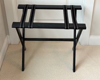 Wood luggage rack. 20 1/2H. 23 3/4W. Price - $ 12.00