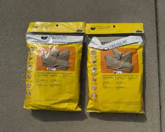 Set of two Treasure Garden Chair/Chaise/loveseat covers. NIB. Price - $28.00