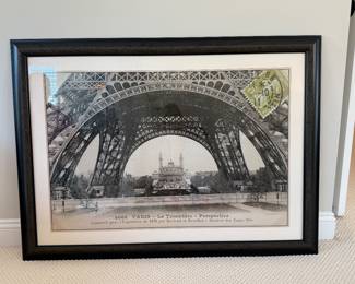 Paris Print - Le Trocedero - 44" x 33". Price - $36.00