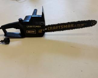 Sears Craftsman 16" chain saw. Price -$8.00