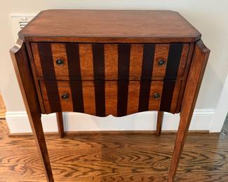 Item #8. Coast to Coast Imports two drawer chest. Minor scratches. H- 32 1/2. W-36 1/2. D- 14 1/2. Price - $120.00