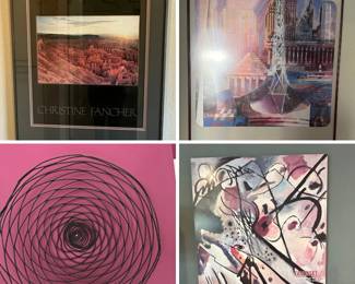 Lots of modern art