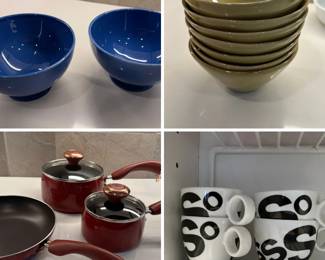 dishes and cookware