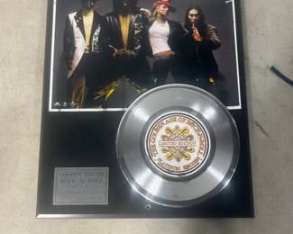 Black Eyed Peas Platinum Record