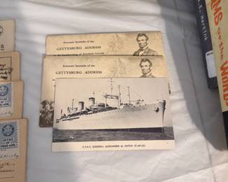 Gettysburg Address Souvenir