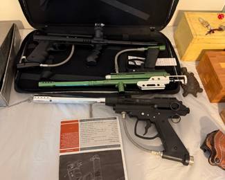Paintball guns