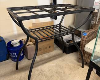 Outdoor slate Bar height table with slate (not pictures)