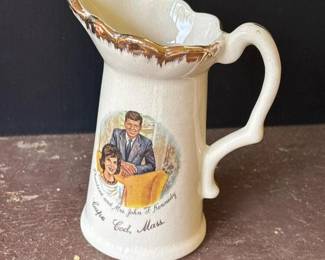 398 commemorativeceramicpitcherwithkenne