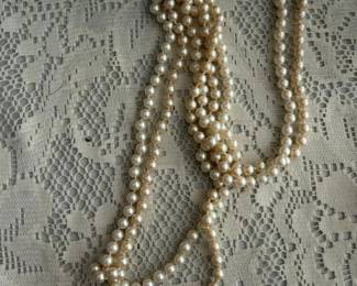 100 strandofculturedpearlnecklacewithf