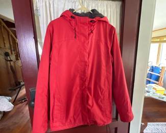 068 llbeanwomensredhoodedfleecelined
