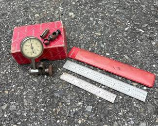 087 vintagestarrettdialindicatorandmach
