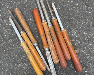 479 vintagecraftsmanwoodturningchisels