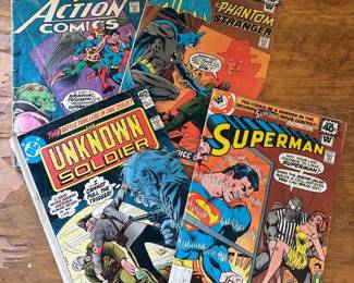 216 fourvintagesuperherocomicbooks