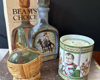 400 assorteddecorativeliquorbottlesandd