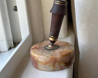 201 wahlpenmarbleddeskpenholder