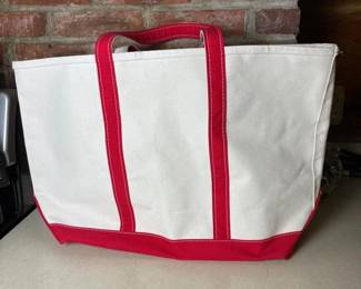 049 llbeanboatandtotecanvasbag