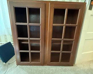 243 woodbookcasecabinetwithdoors
